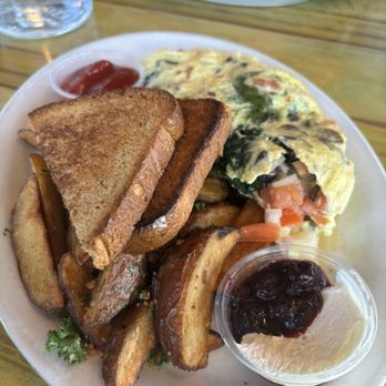7th & Carson - Vegetarian Omelet - New American Near Me - Las Vegas, Nevada