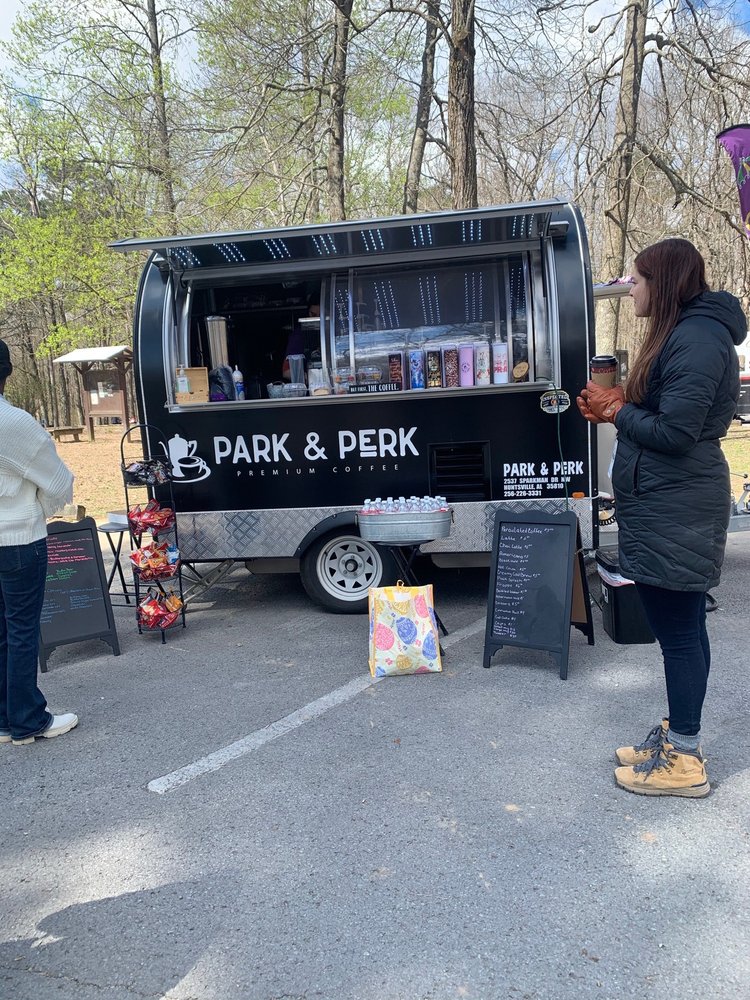 PARK AND PERK Updated August 2024 Huntsville, Alabama Coffee