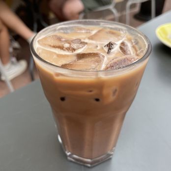 Poached Kitchen - Mocha Coffee (TikTok: @justandyvu) - Breakfast & Brunch Near Me - Irvine, California