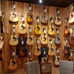 Guitar Center - Awesome room to test out acoustic guitars