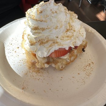 Waffle Cakes - Strawberry Cheesecake Waffle - Food Trucks Near Me - Westminster, Colorado Waffle Cakes - Strawberry Cheesecake Waffle - Food Trucks Near Me - Westminster, Colorado