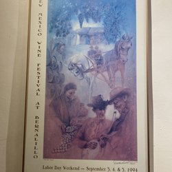 Casa Vieja - Casa Vieja.  7th annual Bernalillo Wine Festival poster, circa 1994.