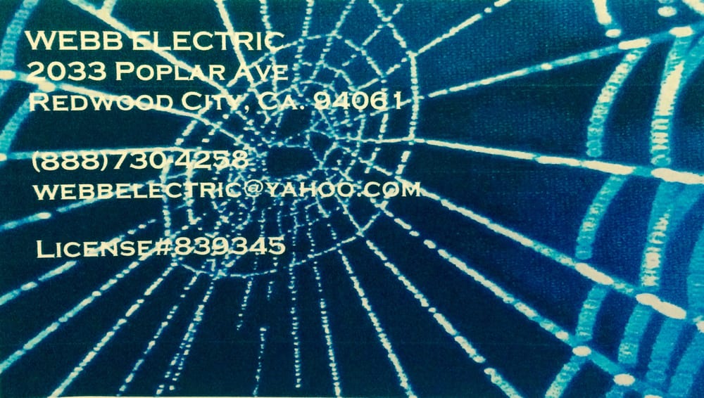 Slide of Webb Electric