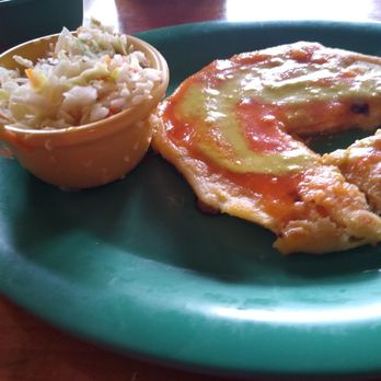 La Salvadorena - Popusa de chicharron and cheese - Salvadoran Near Me - Baton Rouge, Louisiana