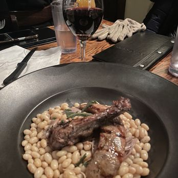 Vices et Versa - Cassoulet with a glass of chinon red wine. - Poutineries Near Me - Montreal, Quebec Vices et Versa - Cassoulet with a glass of chinon red wine. - Poutineries Near Me - Montreal, Quebec