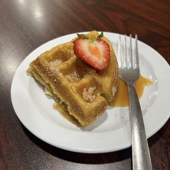 Toddle Inn Restaurant - Churro waffle sample - Breakfast & Brunch Near Me - Brownsville, Texas