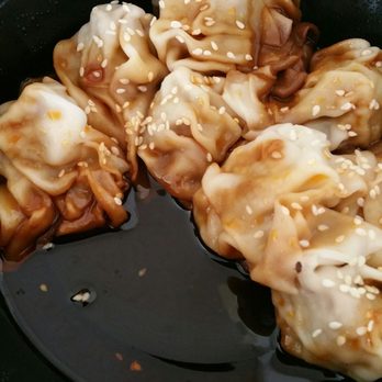 Hai Master Kitchen - 32. Shrimp Pork Wonton in Spicy Sauce. Mostly soy sauce. - Chinese Near Me - Laguna Hills, California Hai Master Kitchen - 32. Shrimp Pork Wonton in Spicy Sauce. Mostly soy sauce. - Chinese Near Me - Laguna Hills, California