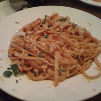 Sazzy B - Special of the night fettuccine with house red sauce and chicken - New American Near Me - Kenosha, Wisconsin