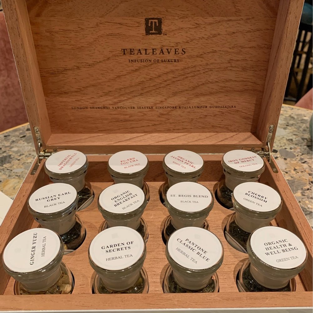 Tea selection Tea selection
