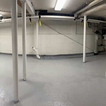 American Eagle Waterproofing - After painting the floor and walls! Now a much nicer space! - Waterproofing Near Me - Wharton, New Jersey