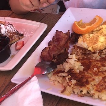 Mex Cocina Cafe - Banana strawberry and Nutella French toast , American breakfast. - Desserts Near Me - Burbank, California