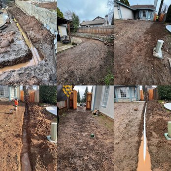 Mendoza Landscaping - A drainage installation project like this turned out well - Landscaping Near Me Mendoza Landscaping - A drainage installation project like this turned out well - Landscaping Near Me