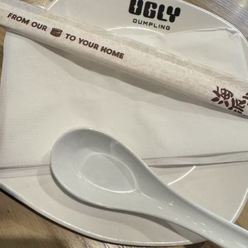 Ugly Dumpling - Edison, NJ - Place setting - Chinese Near Me - Edison, New Jersey