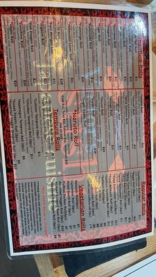 Menu photo 1 Victor's Sushi Brush, CO