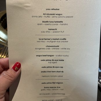 Yakiya - The prix frixe menu for everyday ($120/person) - Bars Near Me - Pasadena, California Yakiya - The prix frixe menu for everyday ($120/person) - Bars Near Me - Pasadena, California