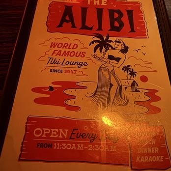 The Alibi Tiki Lounge - Karaoke Near Me - Portland, Oregon