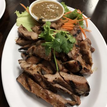 Chai Thung Thai Restaurant - BBQ pork. - Thai Near Me - Sun Valley, California Chai Thung Thai Restaurant - BBQ pork. - Thai Near Me - Sun Valley, California