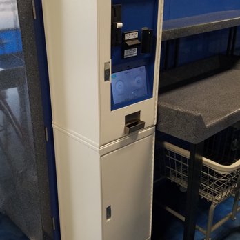 Pepper's Express Laundry Center - Kiosk for paying at multiple machines and activating the cycles.  Accept credit cards, cash, and coins - Laundromat Near Me - Mooresville, Indiana