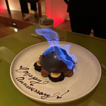 Morimoto - Dessert extraordinaire! Chocolate Kinako Mousse Cake - Japanese Near Me - Philadelphia, Pennsylvania Morimoto - Dessert extraordinaire! Chocolate Kinako Mousse Cake - Japanese Near Me - Philadelphia, Pennsylvania