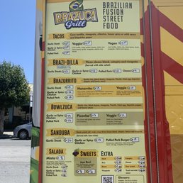 Menu as of 16JUL21