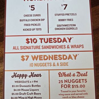 The Kickin Chicken - Deals - Sports Bars Near Me - Johns Island, South Carolina The Kickin Chicken - Deals - Sports Bars Near Me - Johns Island, South Carolina