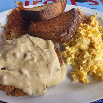 Iron Skillet - Chicken breast county fried steak - Breakfast & Brunch Near Me - Ontario, California
