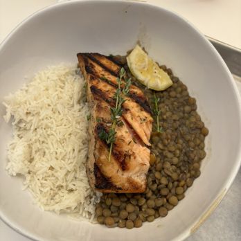 Avo Miami - Salmon and lentils and rice - Breakfast & Brunch Near Me - Miami, Florida Avo Miami - Salmon and lentils and rice - Breakfast & Brunch Near Me - Miami, Florida