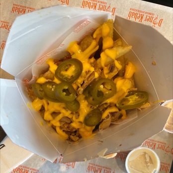 German Doner Kebab - Chicken and beef doner box with cheese. - Donairs Near Me - Surrey, British Columbia German Doner Kebab - Chicken and beef doner box with cheese. - Donairs Near Me - Surrey, British Columbia