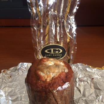 Gary Danko - Here's what's inside all those gold wrapped things you're seeing pics of - an amazing banana cheesecake morning muffin. - New American Near Me - San Francisco, California