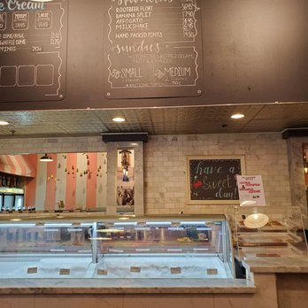 Petersen's Ice Cream & Cafe - Menu and cooler area - Desserts Near Me - Gilbert, Arizona Petersen's Ice Cream & Cafe - Menu and cooler area - Desserts Near Me - Gilbert, Arizona