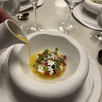 Le Chique - Pasion fruit jelle with foie gras - International Near Me - Puerto Morelos, ROO