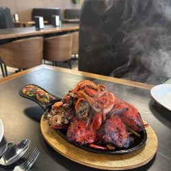 Bombay Bistro - The Mixed Platter is enormous and was delicious. A great option to share