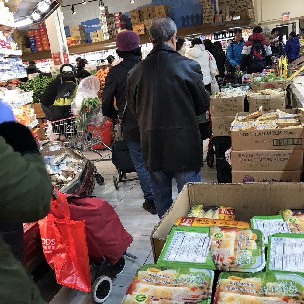 US 1 Supermarket - Too much people in this supermarket that deadlocks often happen here. - International Grocery Near Me - Flushing, New York US 1 Supermarket - Too much people in this supermarket that deadlocks often happen here. - International Grocery Near Me - Flushing, New York