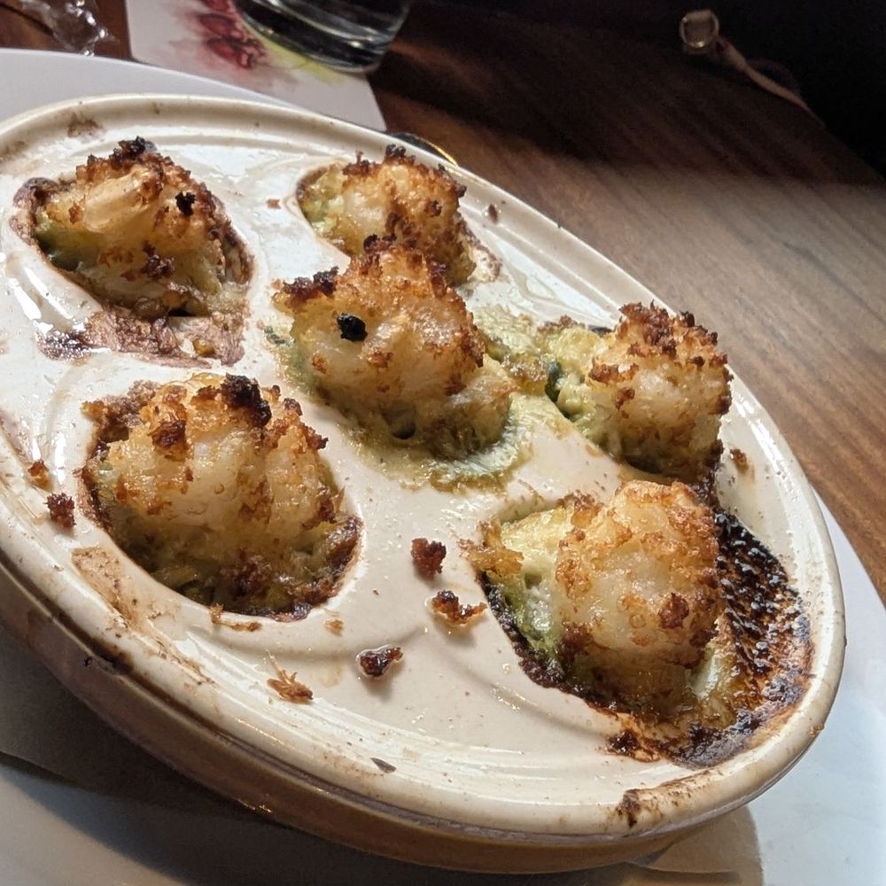 Seasons 52 - We sent these back. I can't remember the name but they were shrimp over mushroom. - New American Near Me - Columbia, Maryland Seasons 52 - We sent these back. I can't remember the name but they were shrimp over mushroom. - New American Near Me - Columbia, Maryland