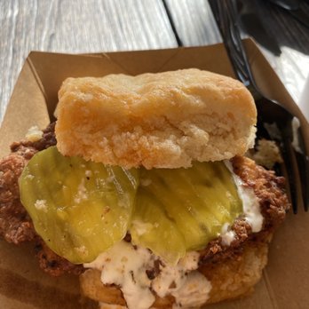 The Biscuit Bar - The Hot Hot Biscuit was amazing. - New American Near Me - Abilene, Texas