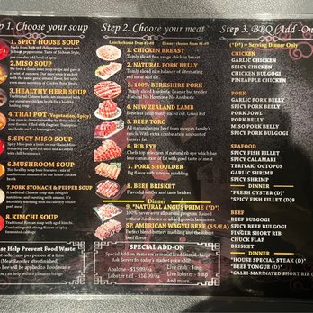 Seapot - Back of Menu - Hot Pot Near Me - Plano, Texas Seapot - Back of Menu - Hot Pot Near Me - Plano, Texas