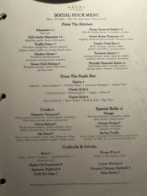 Menu photo 4 Aburi Sushi Houston, TX Menu photo 4 Aburi Sushi Houston, TX