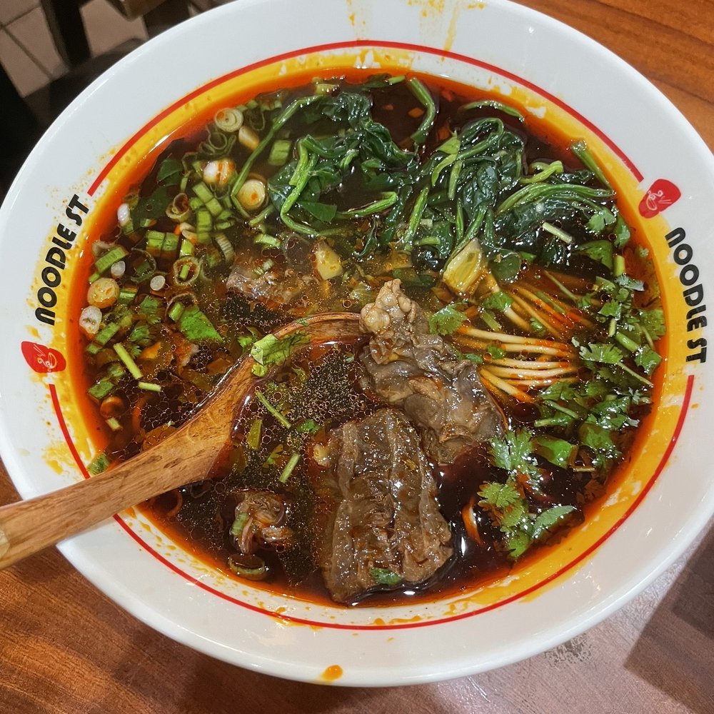 Noodle St - Spicy Beef Noodle - Noodles Near Me - Fullerton, California Noodle St - Spicy Beef Noodle - Noodles Near Me - Fullerton, California