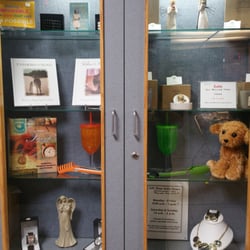 Anderson Hospital - Display case downstsirs