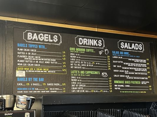 Menu photo 2 Bagel Break Deli Jensen Beach, FL