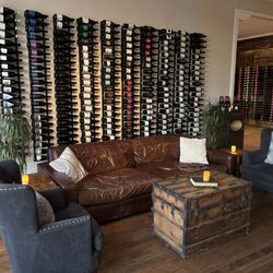 Lumen Wines - Lumen Wines' and Pico's sitting area, just inside the entrance.
