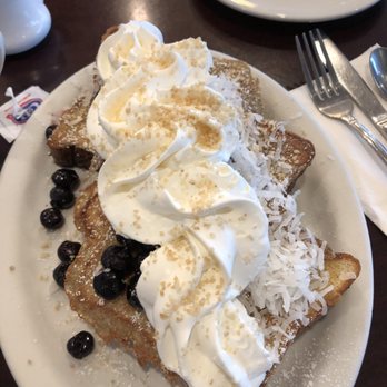 Eggs 'n Things - Blueberry coconut French toast - Breakfast & Brunch Near Me - Honolulu, Hawaii Eggs 'n Things - Blueberry coconut French toast - Breakfast & Brunch Near Me - Honolulu, Hawaii