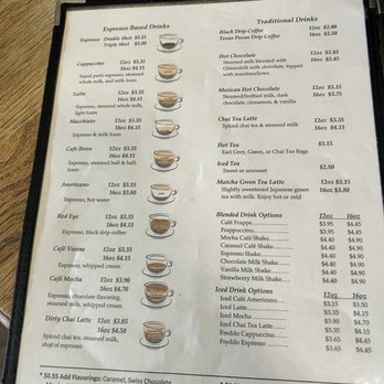 Come & Crepe It - Drink menu - Coffee & Tea Near Me - Gonzales, Texas Come & Crepe It - Drink menu - Coffee & Tea Near Me - Gonzales, Texas