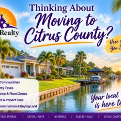 Donna Dorsey - Citrus Realty - Thinking About Moving to Citrus County?