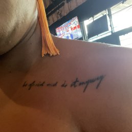 Inspiration Tattoo: Be afraid and do it anyway! Inspiration Tattoo: Be afraid and do it anyway!