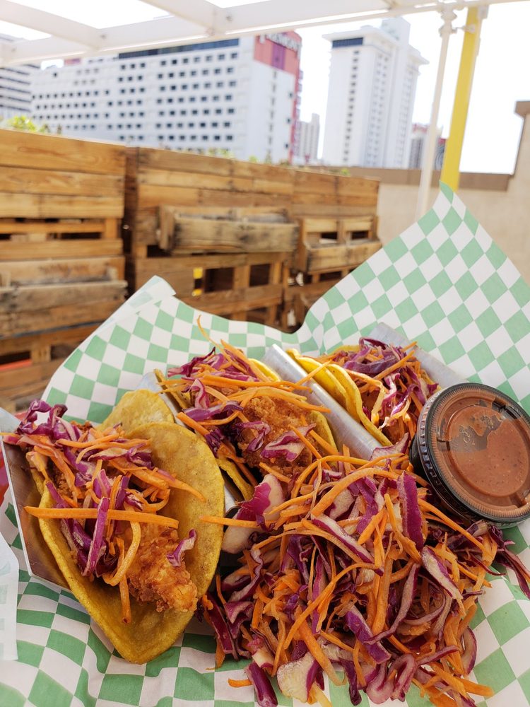 Citrus at the Downtown Grand Pool Deck, Las Vegas Roadtrippers