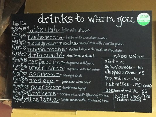 Menu photo 2 The Refuge Coffee and Juice Bar Sonora, CA Menu photo 2 The Refuge Coffee and Juice Bar Sonora, CA