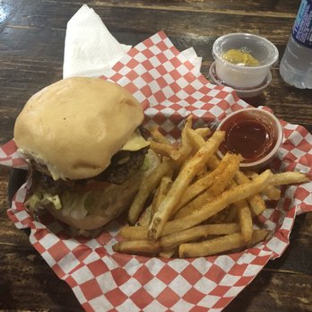 Little Matt's - Another view of the Santa Barbara burger - Burgers Near Me - Houston, Texas Little Matt's - Another view of the Santa Barbara burger - Burgers Near Me - Houston, Texas