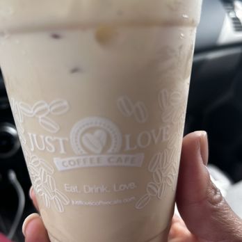 Just Love Coffee Cafe - White chocolate tiramisu coffee - Coffee & Tea Near Me - Tupelo, Mississippi Just Love Coffee Cafe - White chocolate tiramisu coffee - Coffee & Tea Near Me - Tupelo, Mississippi