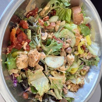 Salata - Base Salad with chicken and spicy chipotle dressing - Salad Near Me - Cedar Park, Texas